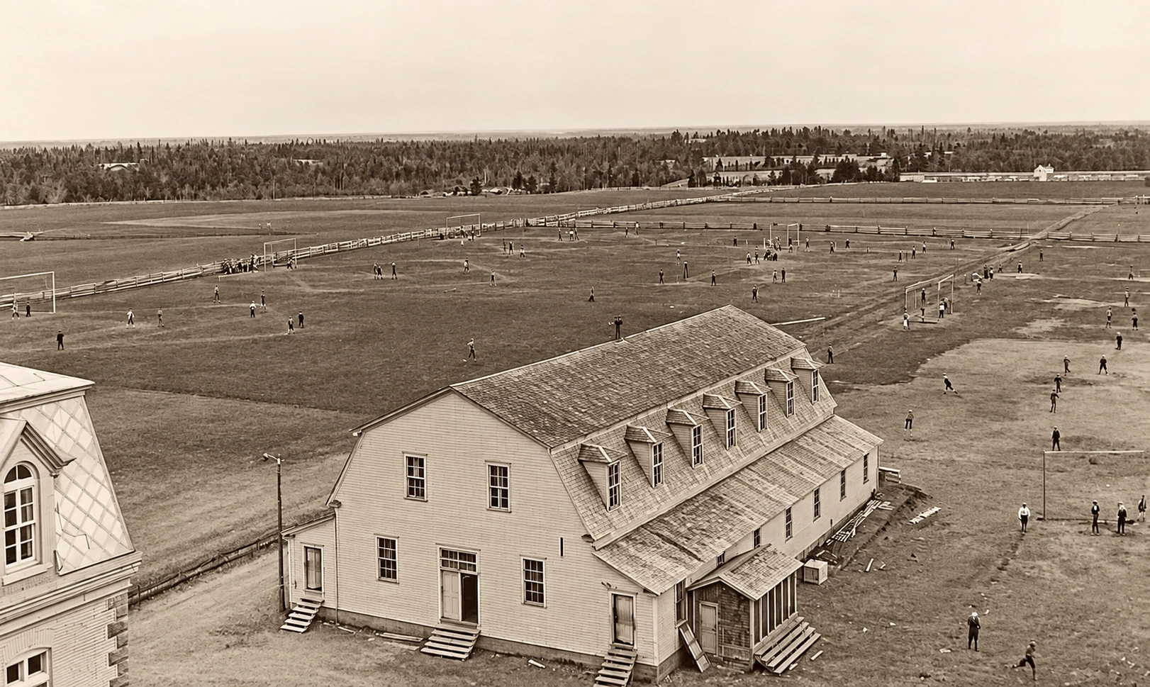 L'ancien gymnage en 1926