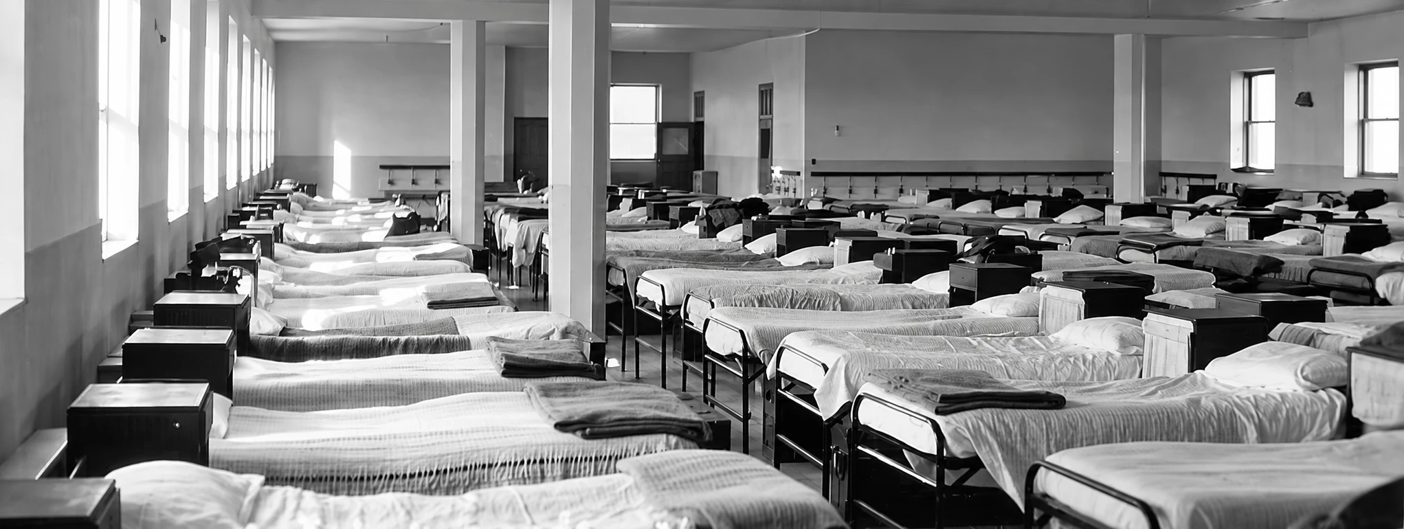 Dortoirs en 1949