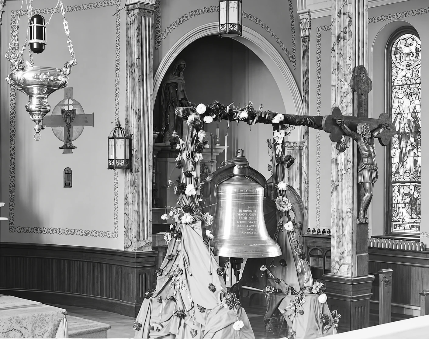 Bénédiction de la cloche en 1904