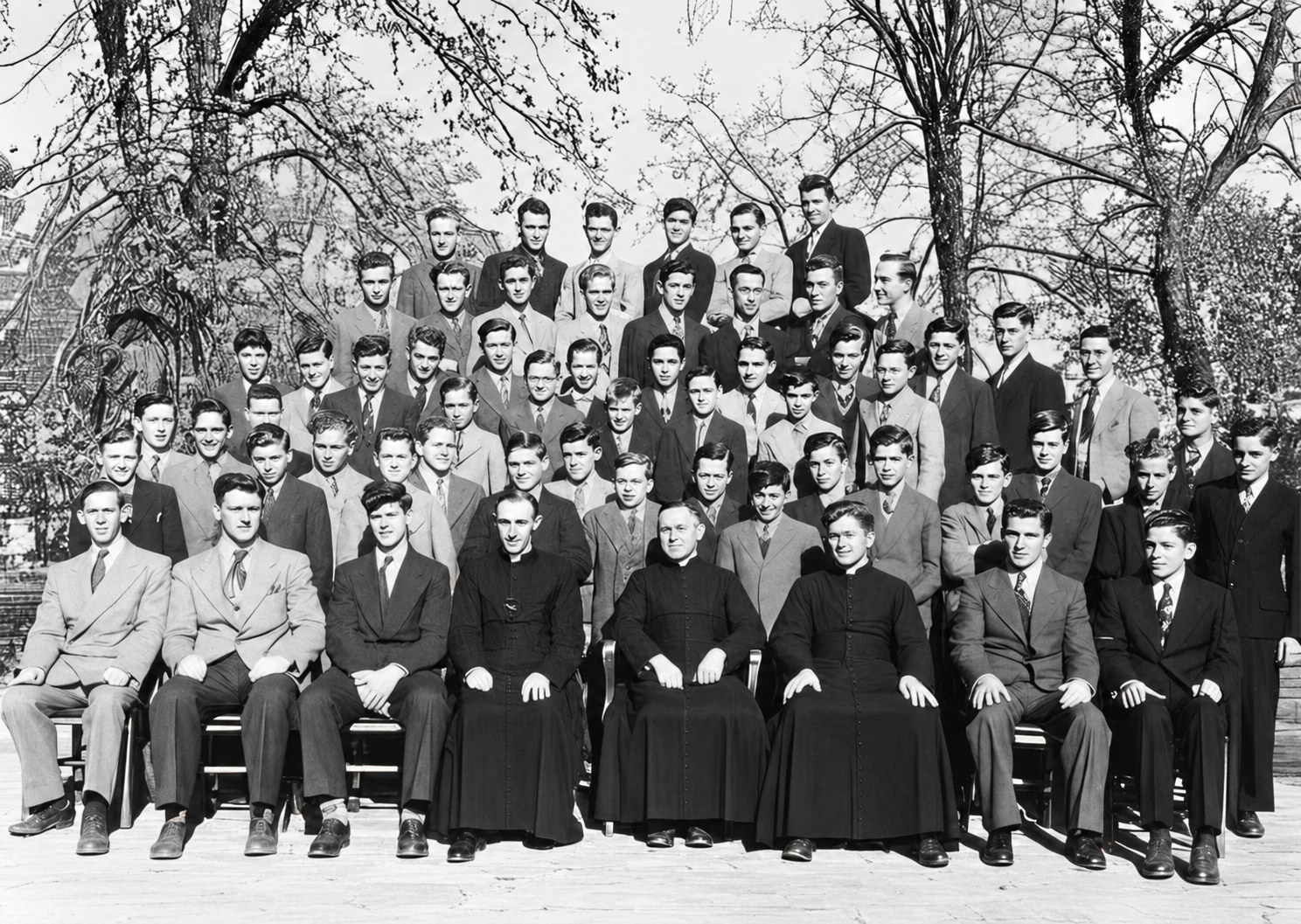 Groupe en 1947-1948