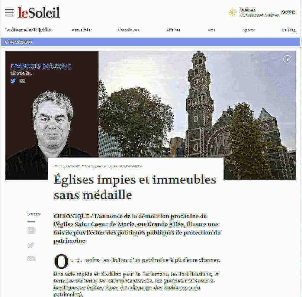 Coupure de presse · 2